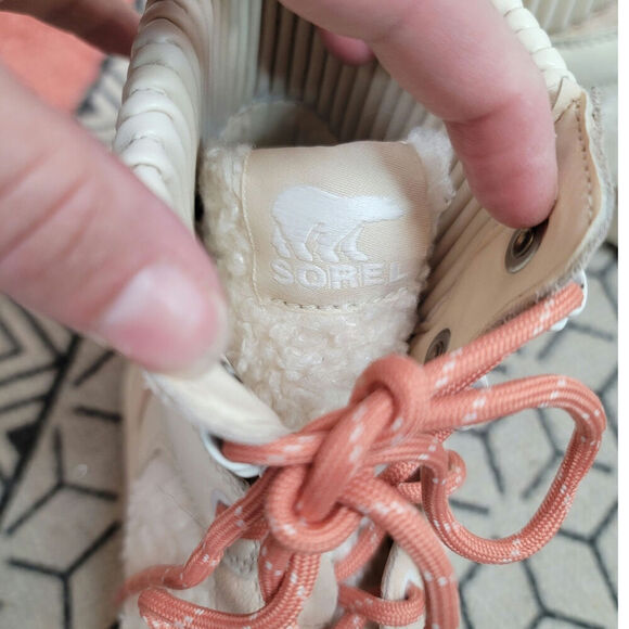 SOREL Brex Cozy Waterproof Boot in Nova Sand/Sea Salt, sz 10 - Picture 10 of 16